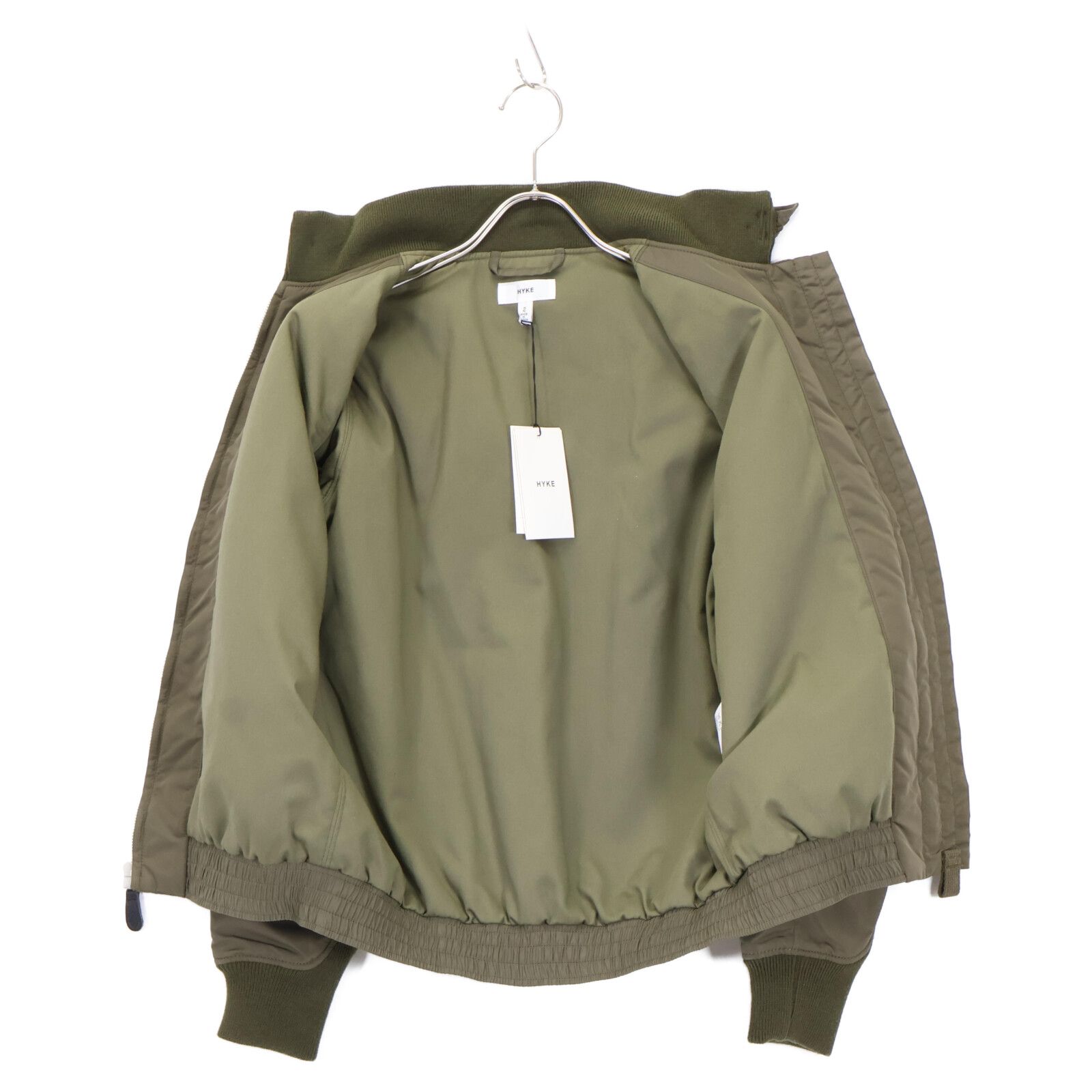 HYKE WEP G-8ジャケット HYKE ハイク ｶｰｷ 161-17072 WEP G-8 TYPE JACKETﾌﾗｲﾄｼﾞｬｹｯ 2