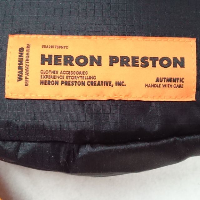 ●新品/正規品● Heron Preston СТИЛb　HP ファニーパック