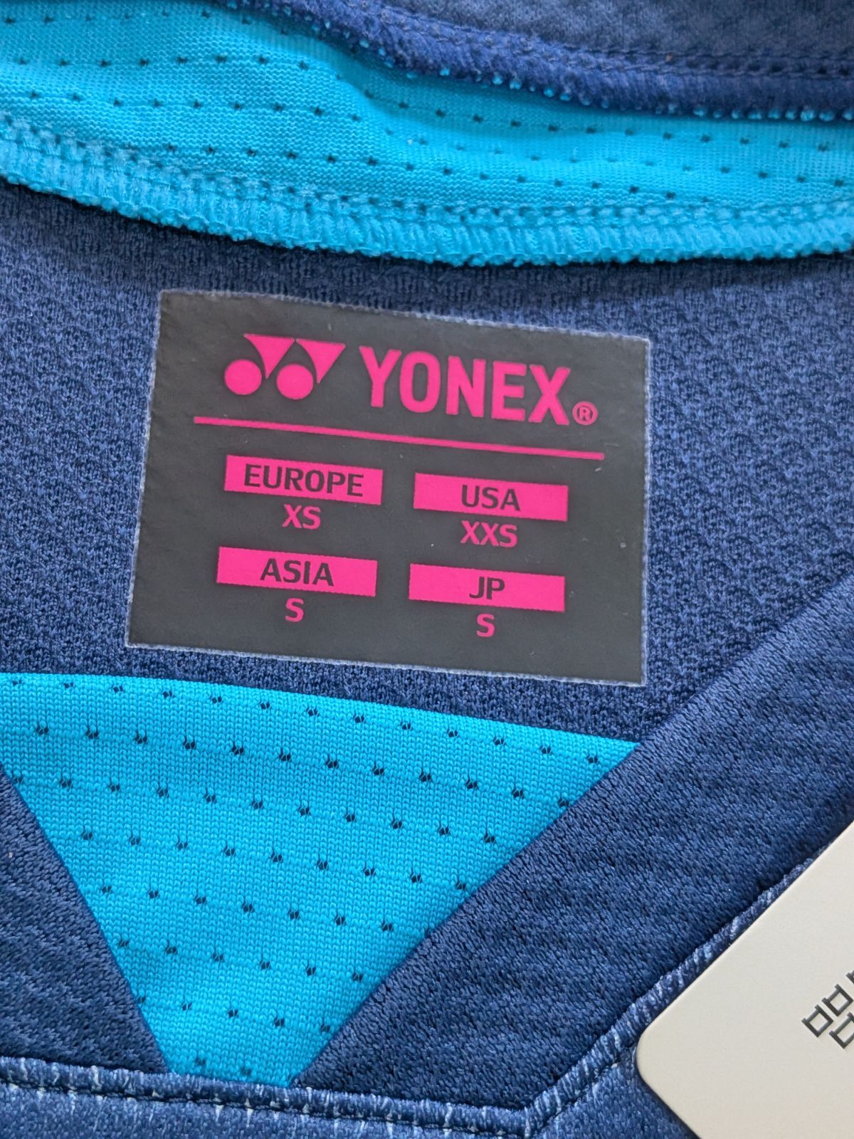 YONEX 日本代表モデル 青 世界に勝つためのウェア 2023バドミントン日本代表モデルウェア
