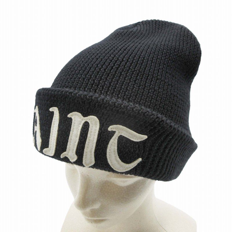 極美品 24AW セントマイケル SAINTMICHAEL KNIT CAP SAINT ワッペン 