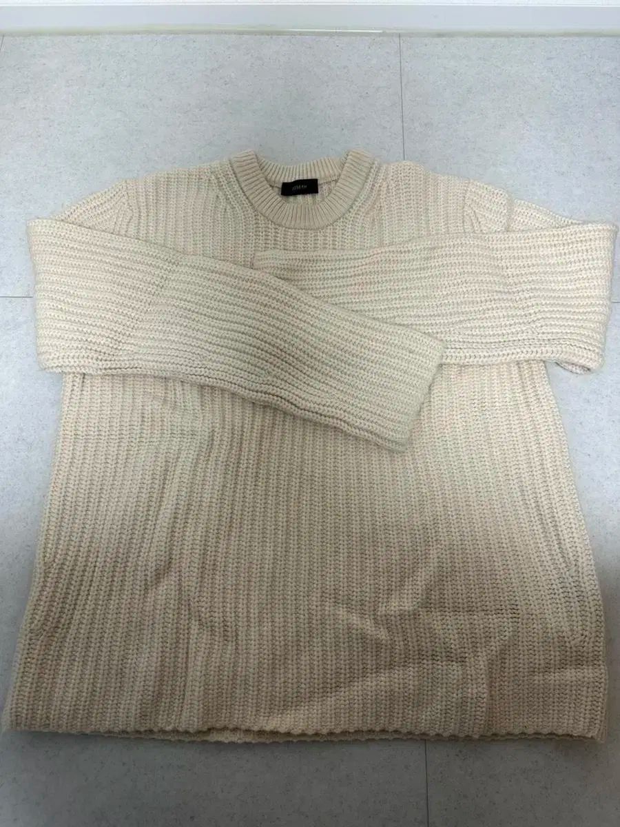 ジョセフ Joseph ウール 100 ローゲージ ニット セーター アイボリー XL