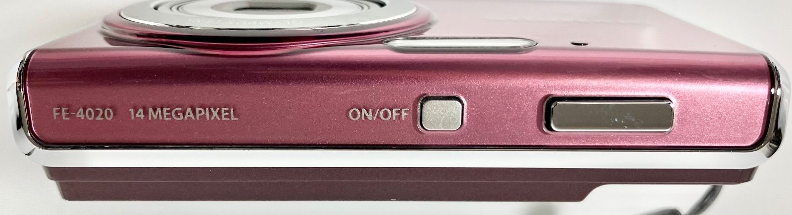 OLYMPUS デジタルカメラ FE-4020 ライトブルー FE-4020 LBL 通電