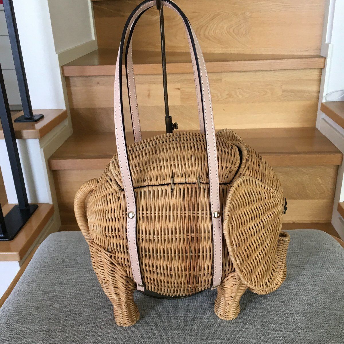 kate spade♡ゾウ カゴバッグ 値下げ中♡ 207631116a.jpg