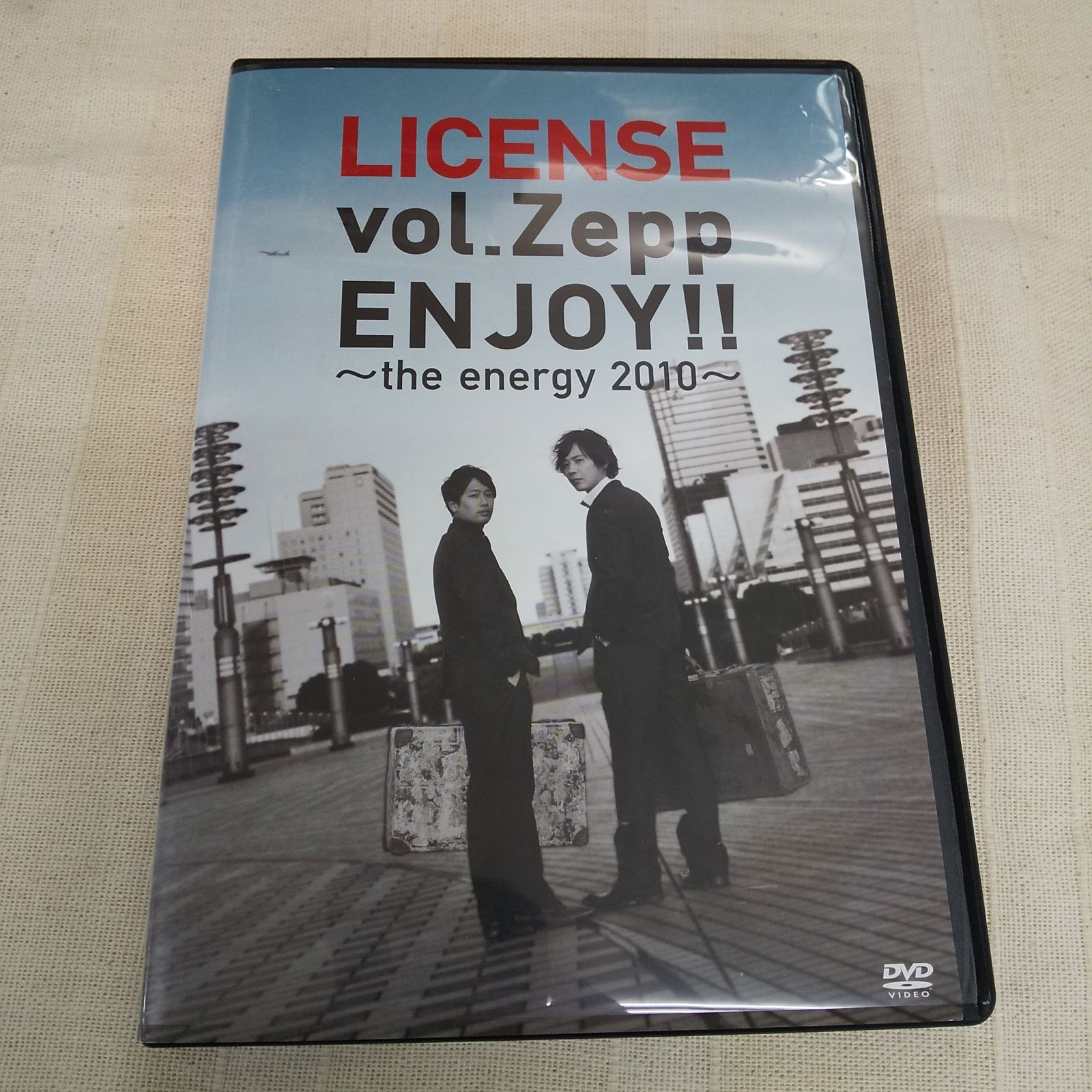 LICENSE vol.Zepp ENJOY‼～the energy 2010～　レンタル専用　中古　DVD　ケース付き