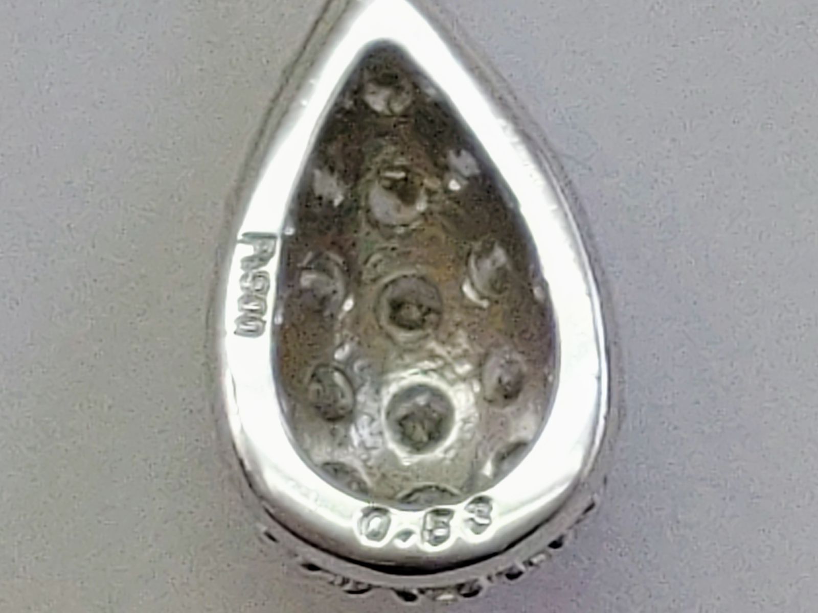 ツツミ Blessed Rain プラチナ ダイヤモンド0.53ct ネックレス【K299 
