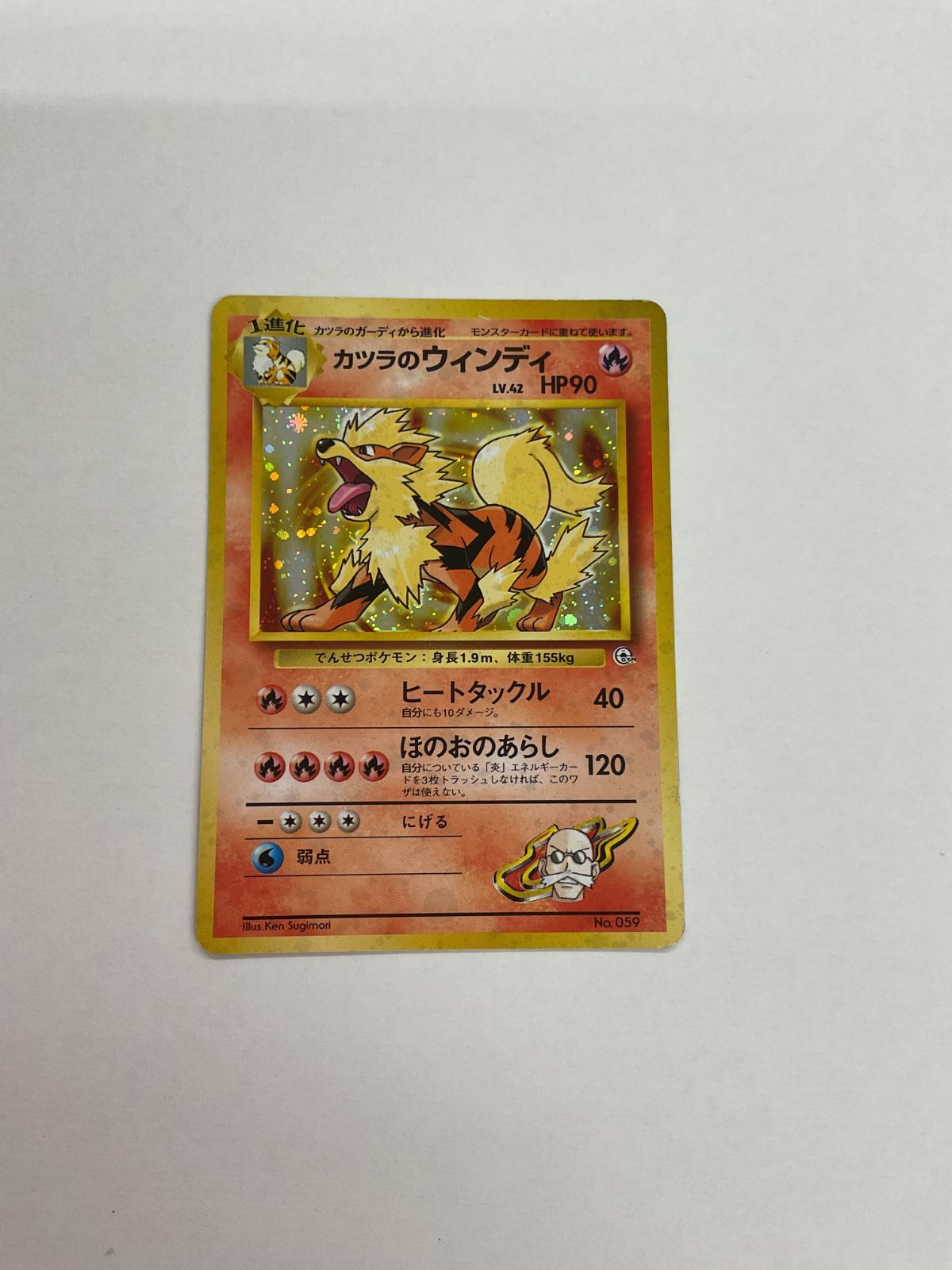 PSA8 カツラのウィンディ 旧裏 闇からの挑戦 59 1999 PSA8 カツラのウィンディ 旧裏 闇からの挑戦 59 1999
