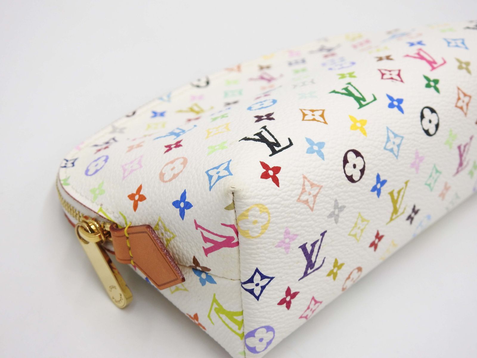 ルイヴィトン モノグラム マルチカラー アクセサリー ポーチ ルイ