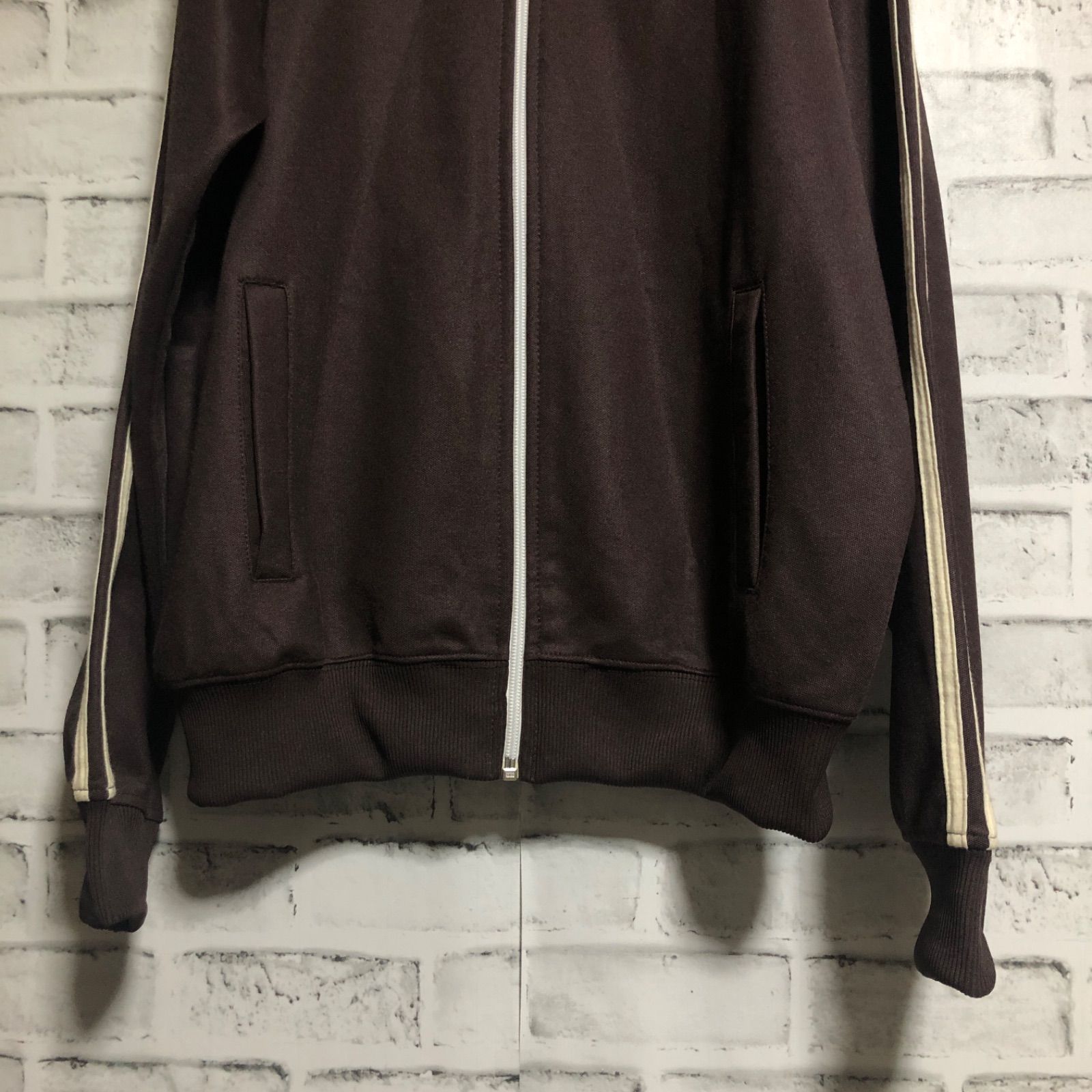 希少ブラウン⭐️90s Fred Perry トラックジャケット/ジャージ M 紺 