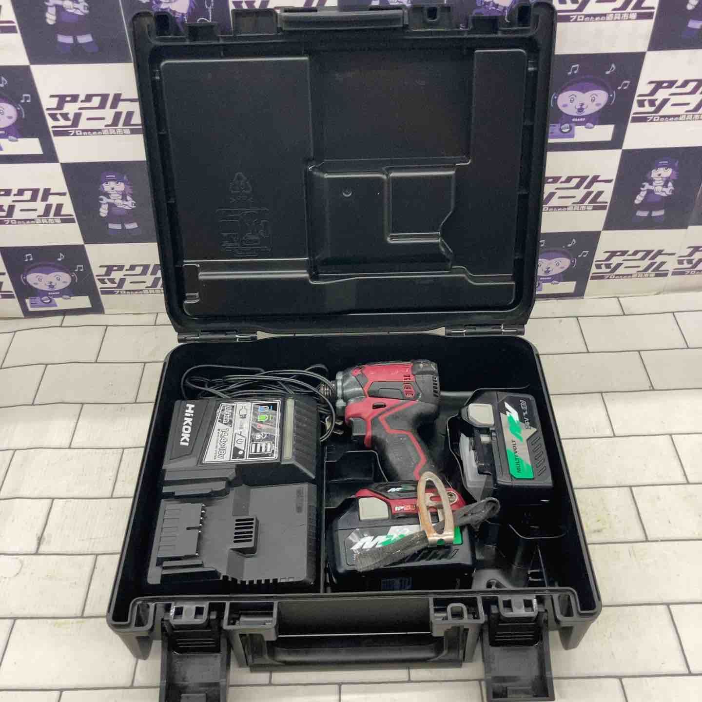 ハイコーキ HIKOKI 旧 日立工機 コードレスインパクトドライバー WH36DC 2XPR 所沢店