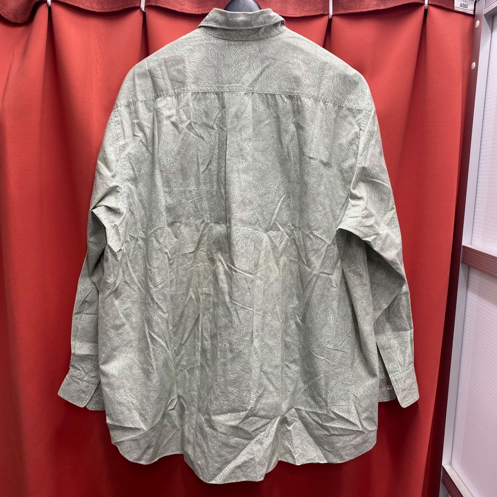 コムデギャルソンオム ペイズリー シャツ コムデギャルソン オム COMME des GARCONS ペイズリー シャツ