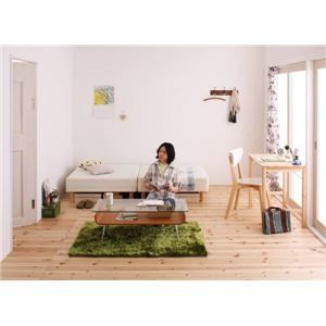 脚付きマットレスベッド