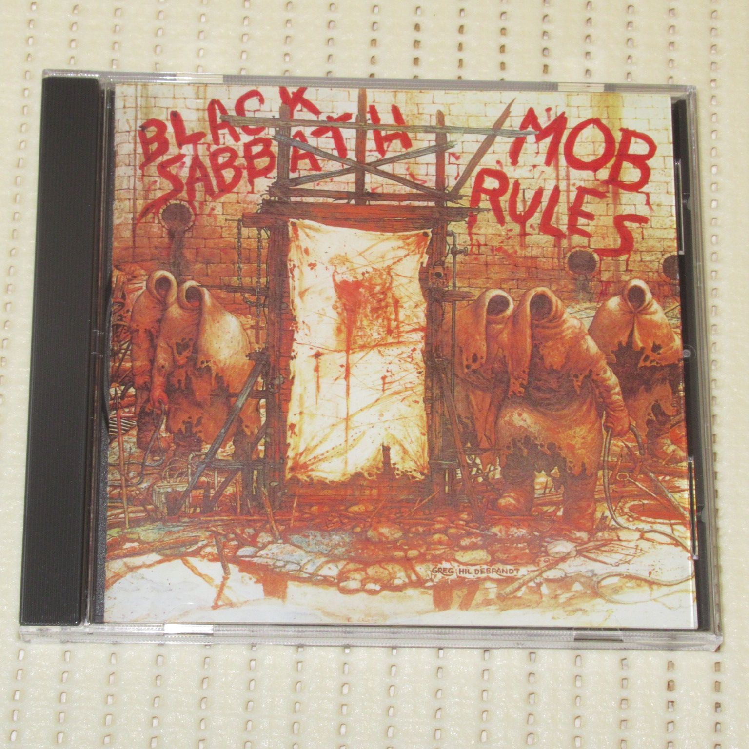 CD ブラック・サバス 悪魔の掟 帯付 TECW-20184 BLACK SABBATH MOB 