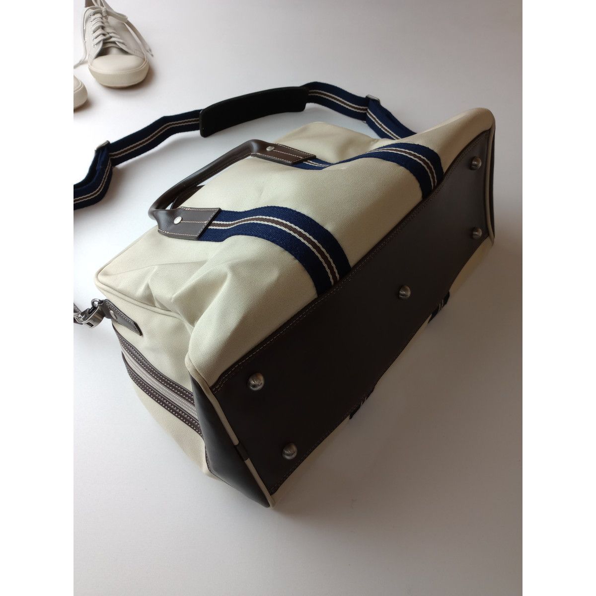 Aquascutum アクアスキュータム ボストンバッグ ショルダー付