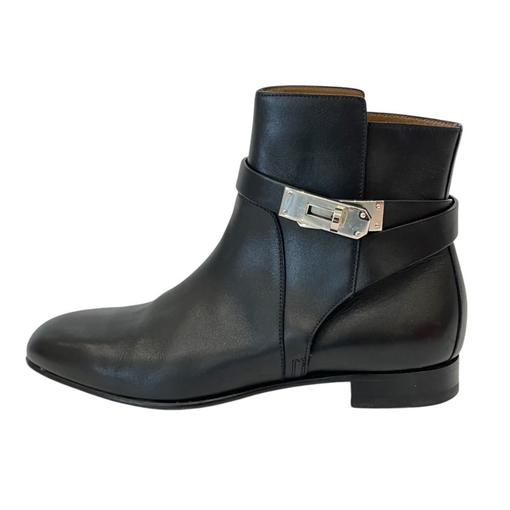 HERMES ショートブーツ ネオ ブラック サイズ37 美品 HERMES ショートブーツ ネオ ブラック サイズ37 美品