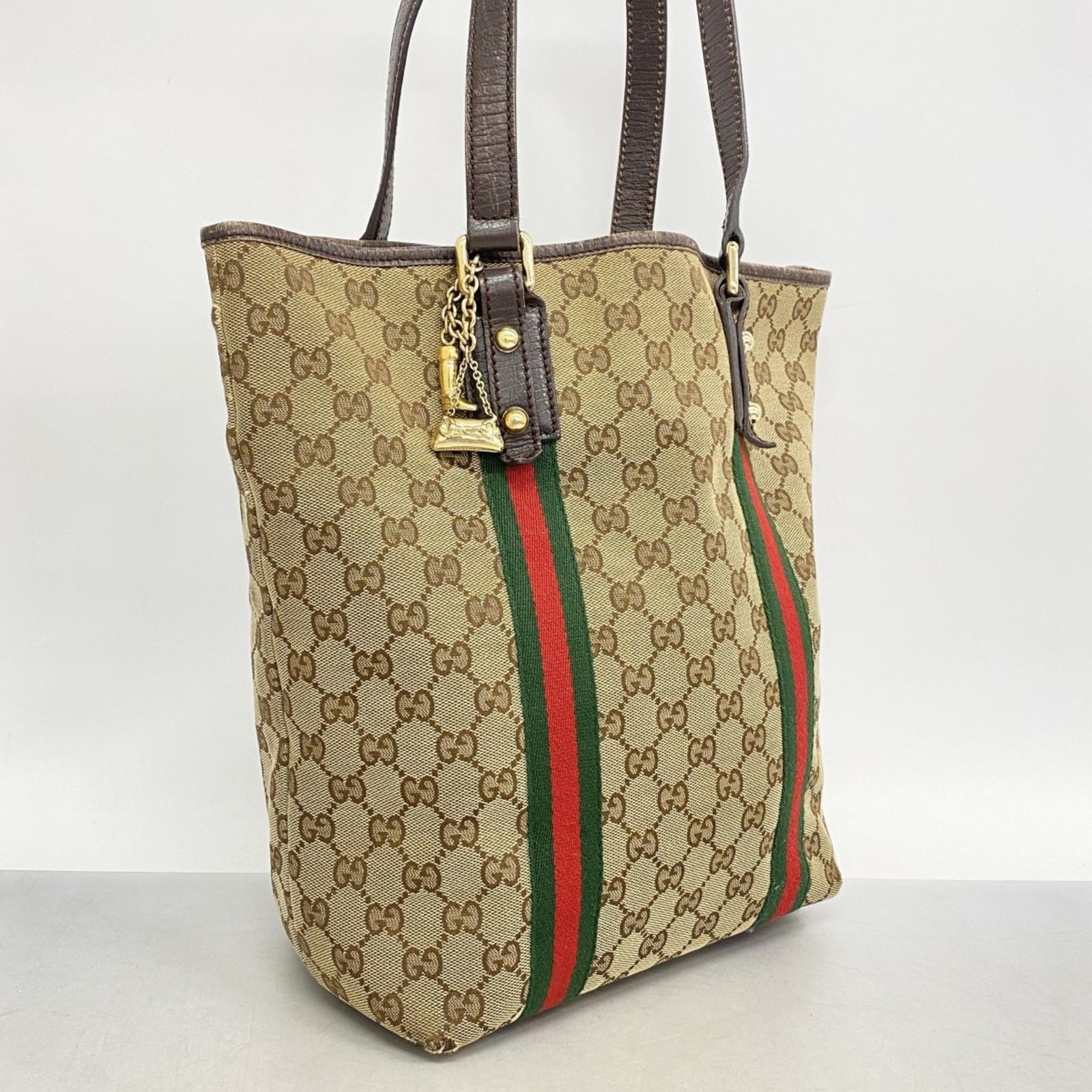 グッチ(Gucci) グッチ トートバッグ GGキャンバス シェリー