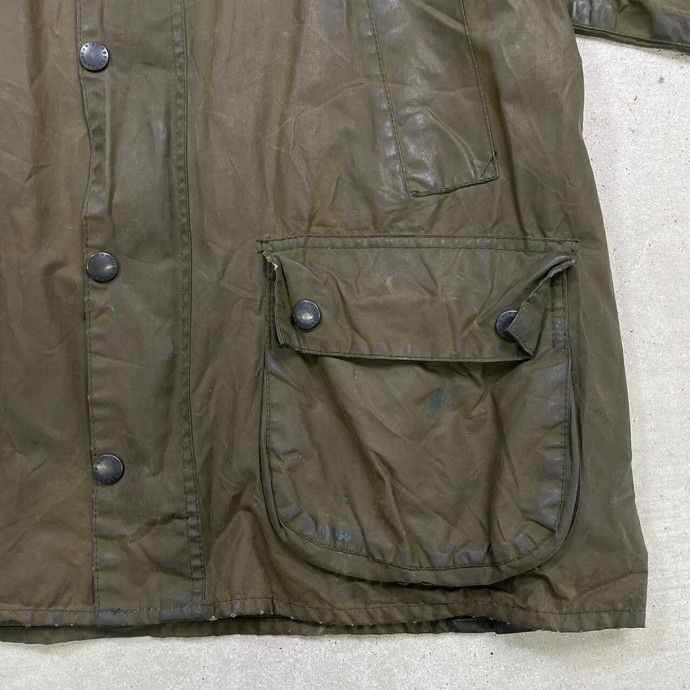 2017年製 英国製 Barbour バブアー ビードネル オイルドジャケット BEADNELL / ビードネル】ワックス ジャケット（クロップド