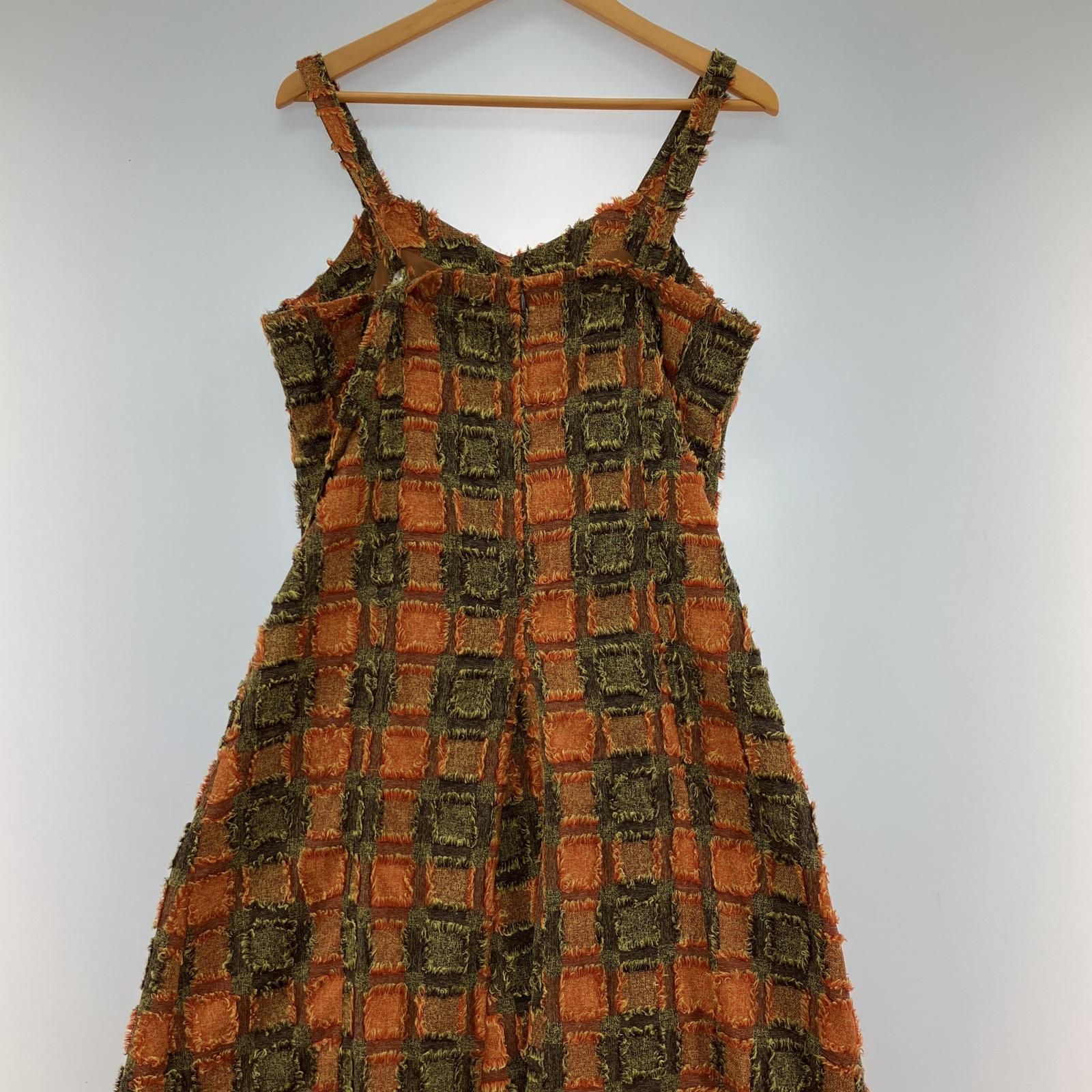 SUGAR ROSE シュガーローズ フリンジジャガードワンピース sizeF  