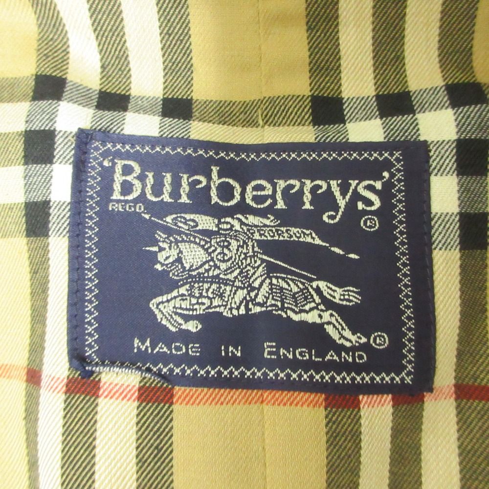 裏地ノバチェック トレンチコート