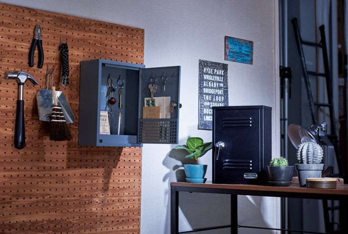 キーボックス ロッカー ブラック