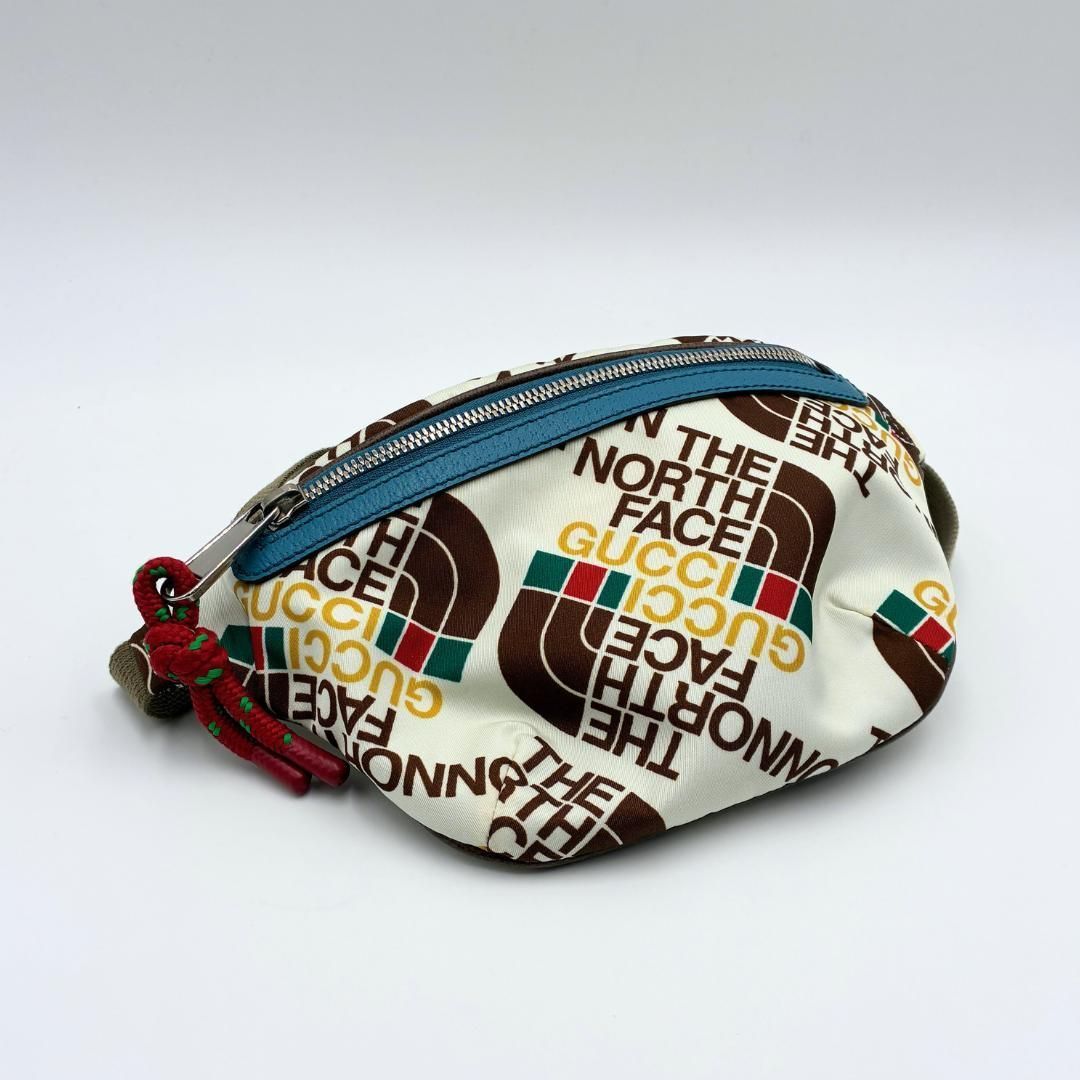極美品】GUCCI × The North Face ナイロン ウエストポーチ - メルカリ