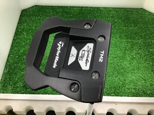 【中古】 テーラーメイド Spider GTx TRUSS BLACK TM2 33インチ パター PT スチール (フレックスその他) メンズ 男性用 右利き 右用 Cランク ゴルフクラブ