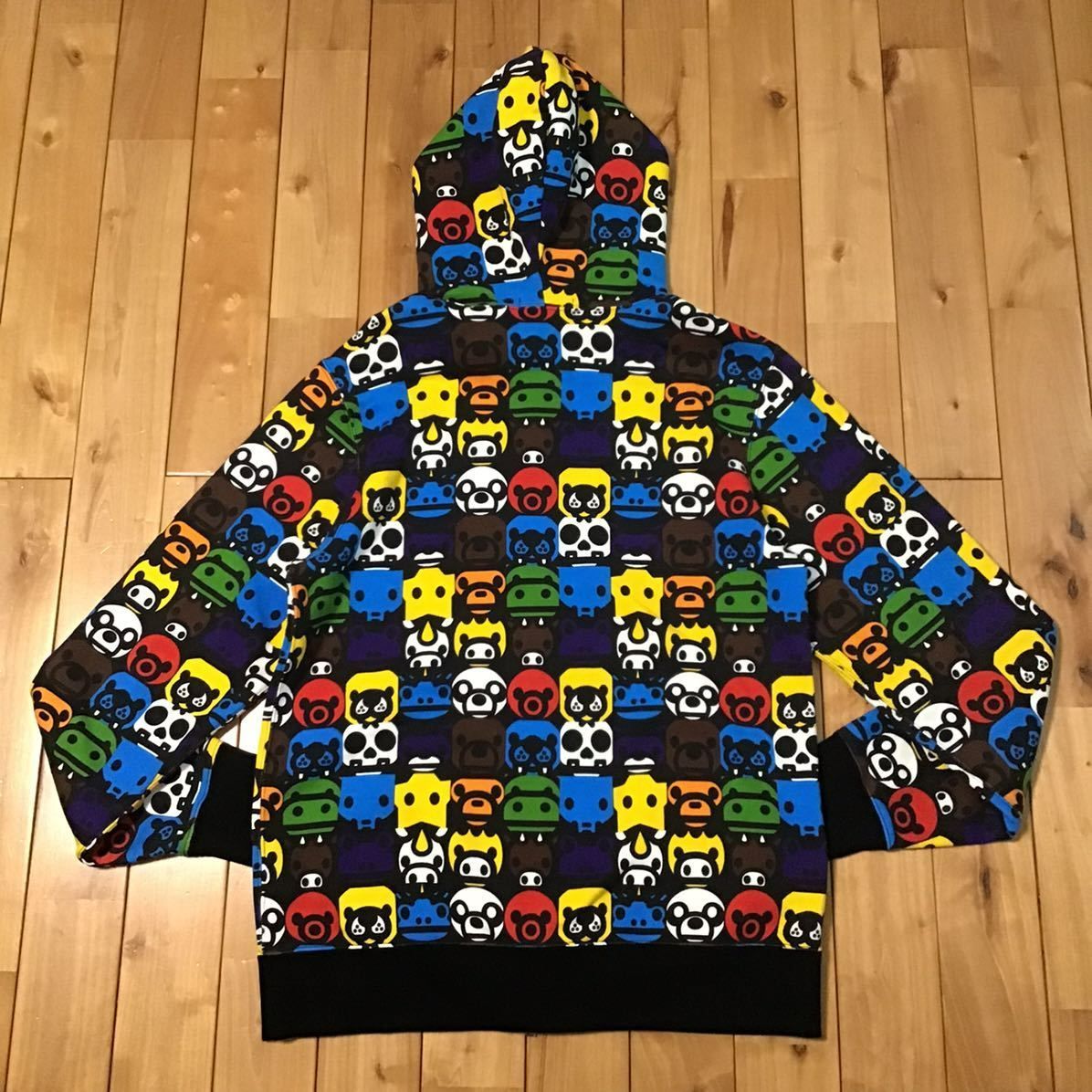 マイロ アニマル フルジップ パーカー Lサイズ a bathing ape BAPE sta full zip hoodie baby milo  animal Safari エイプ ベイプ - メルカリ