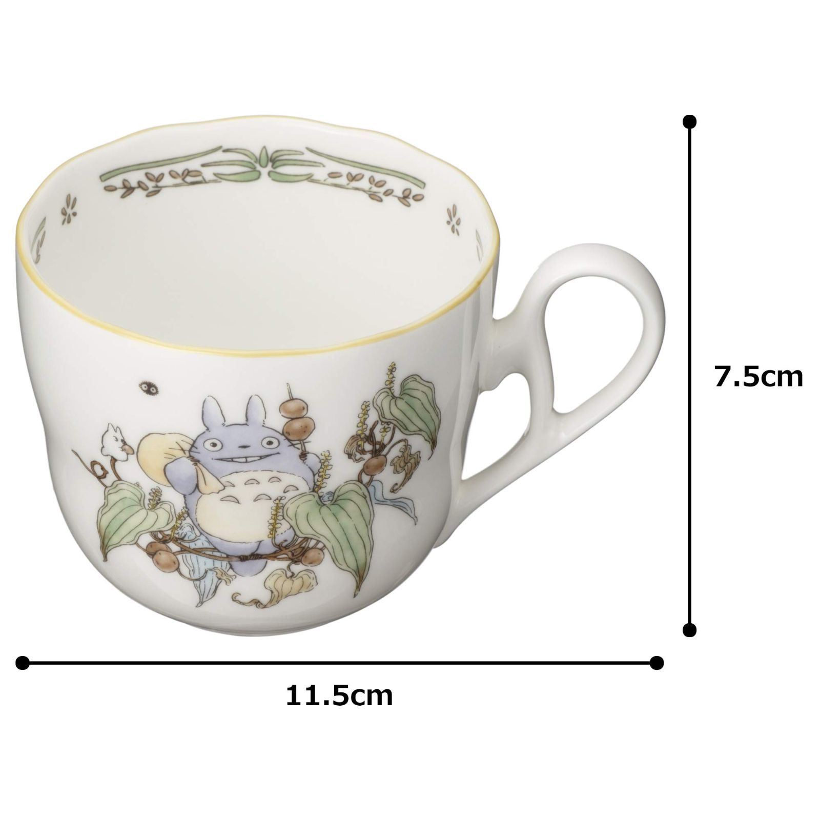 電子レンジ対応 となりのトトロ 1個 275cc (小) ボーンチャイナ