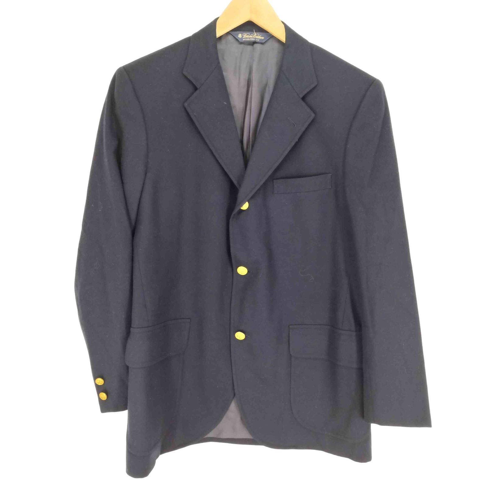 ブルックスブラザーズ BROOKS BROTHERS 金ボタン 紺ブレ