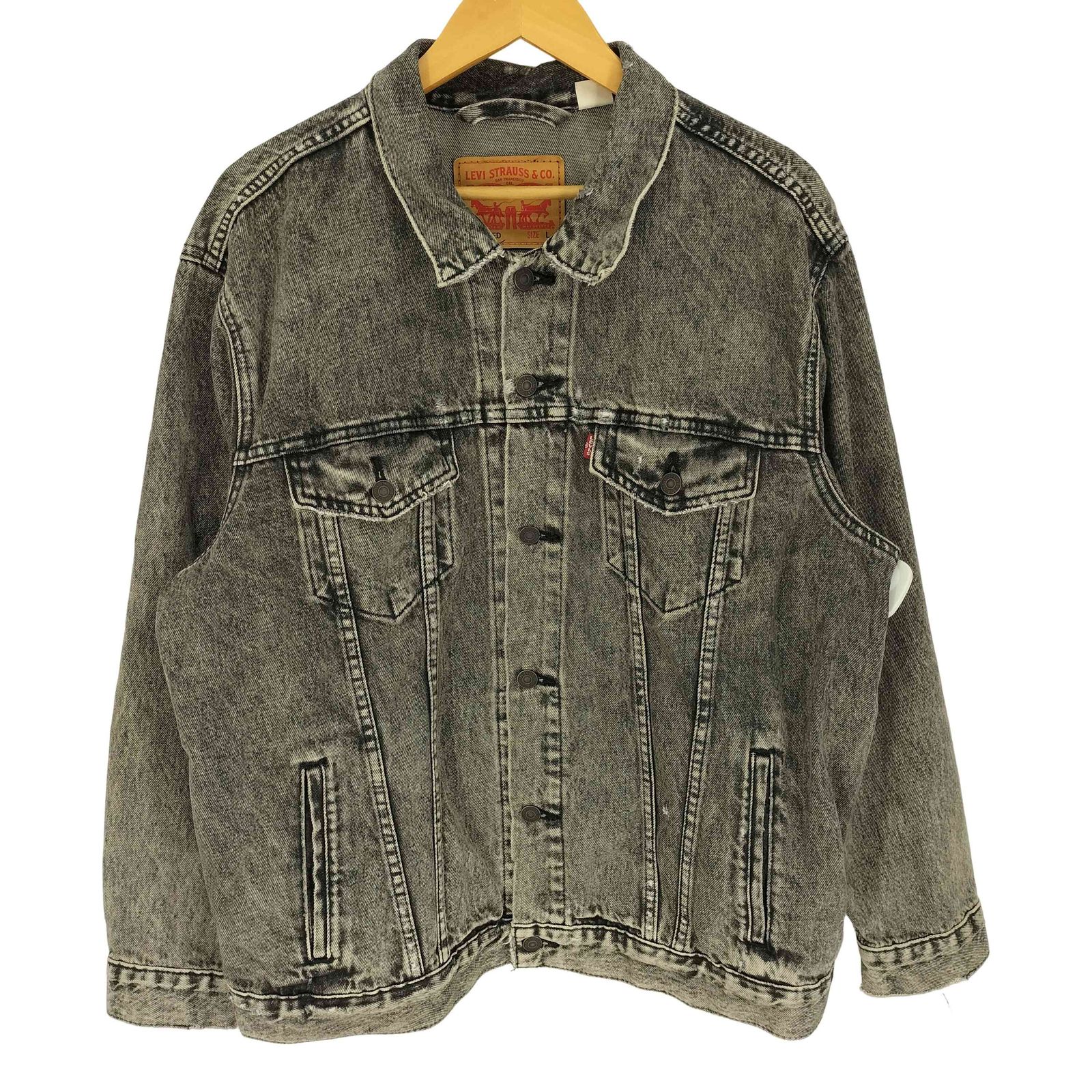 リーバイス Levis RELAXED 4th型 4ポケ ダメージ加工 デニム 