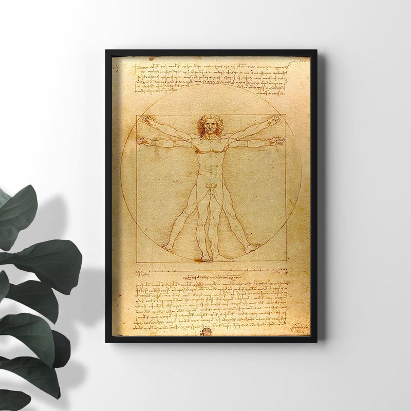 A4サイズ レオナルド・ダ・ヴィンチ ダヴィンチ ポスター