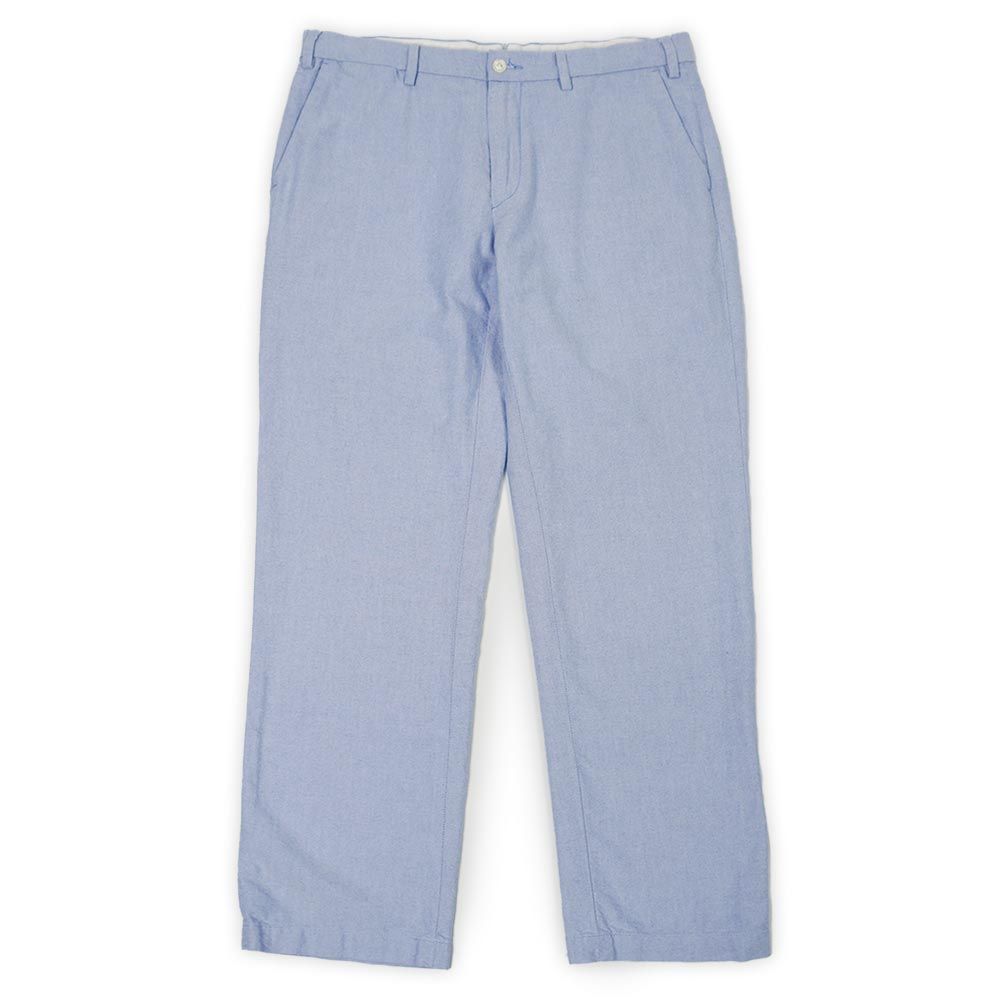 ポロラルフローレン POLO RALPH LAUREN 00s 2000年代 2タック オックスフォードトラウザー PRESTON PANT スラックス USA ヴィンテージ 古着 パンツ サックスブルー W34 L32