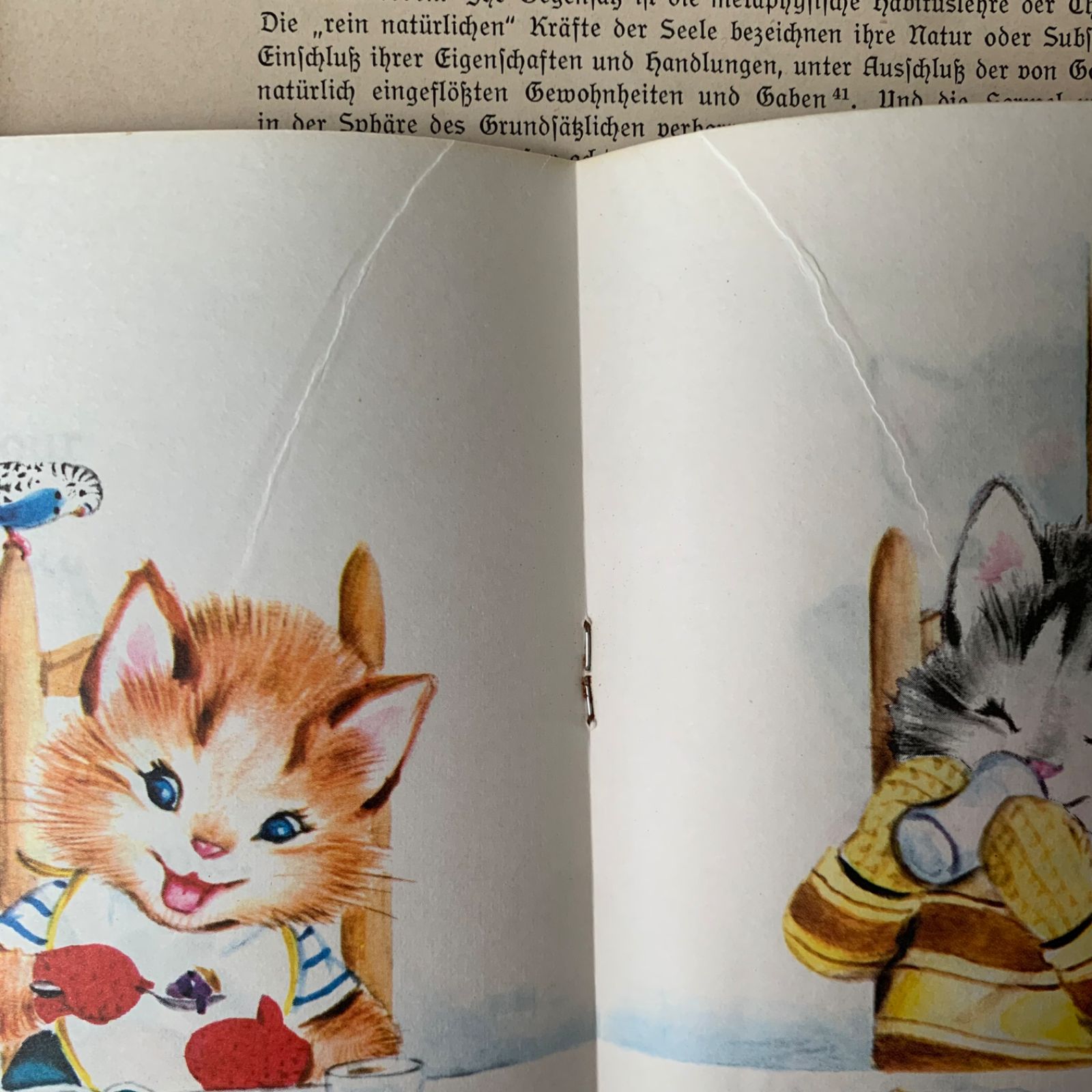 1932年アンティーク可愛い絵本　洋書　古書　児童書ジャンクジャーナル素材に 1932年アンティーク可愛い絵本 洋書 古書 児童書ジャンク