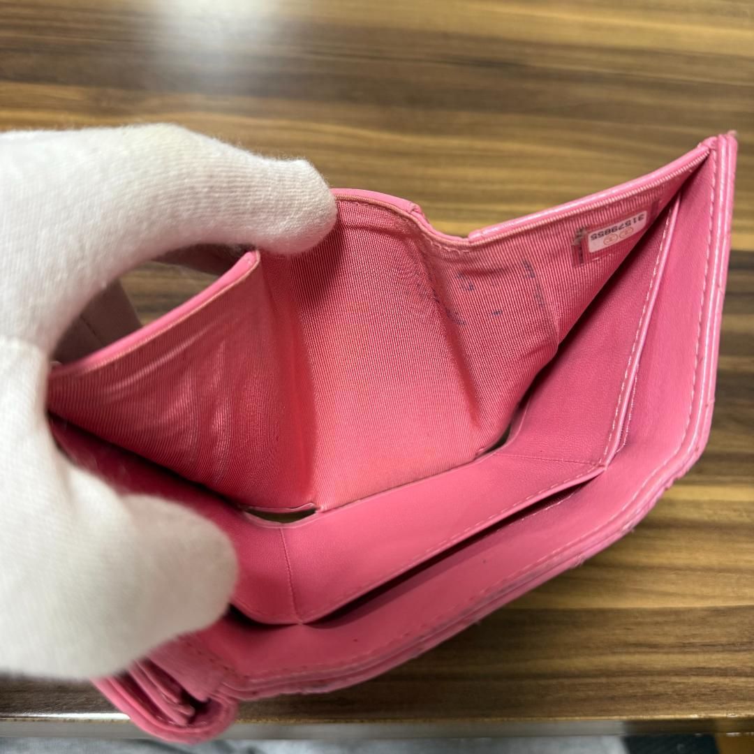 ⭐️美品 31番台⭐️CHANEL シャネル 財布 三つ折り マトラッセ ⭐️美品 31番台⭐️CHANEL シャネル 財布 三つ折り マトラッセ ココ