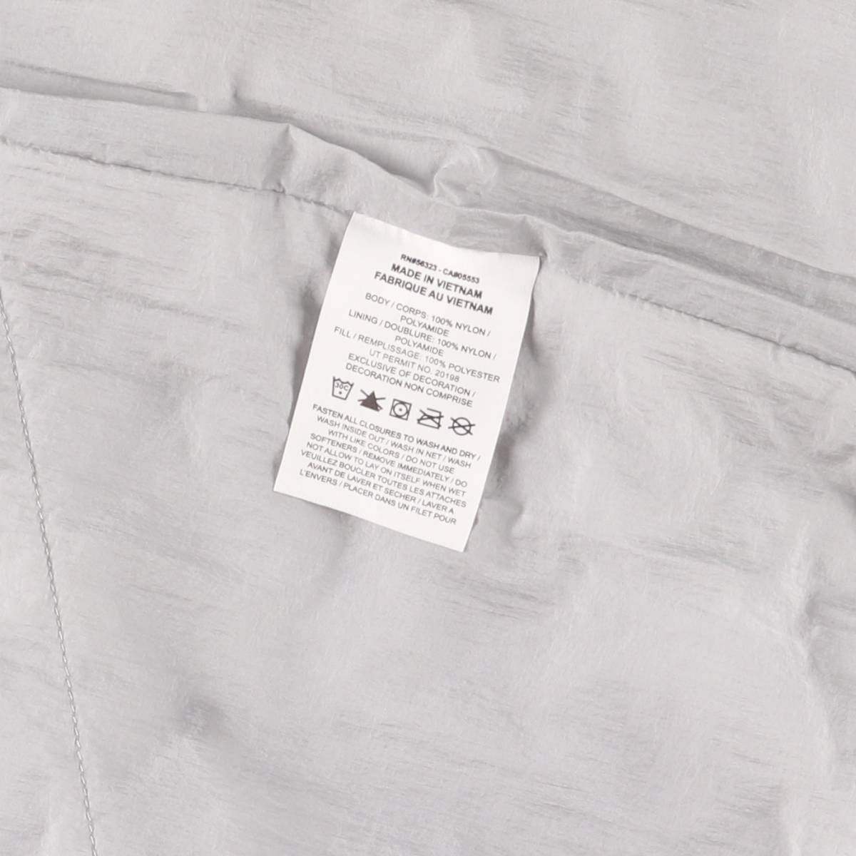 中綿ベスト メンズS相当