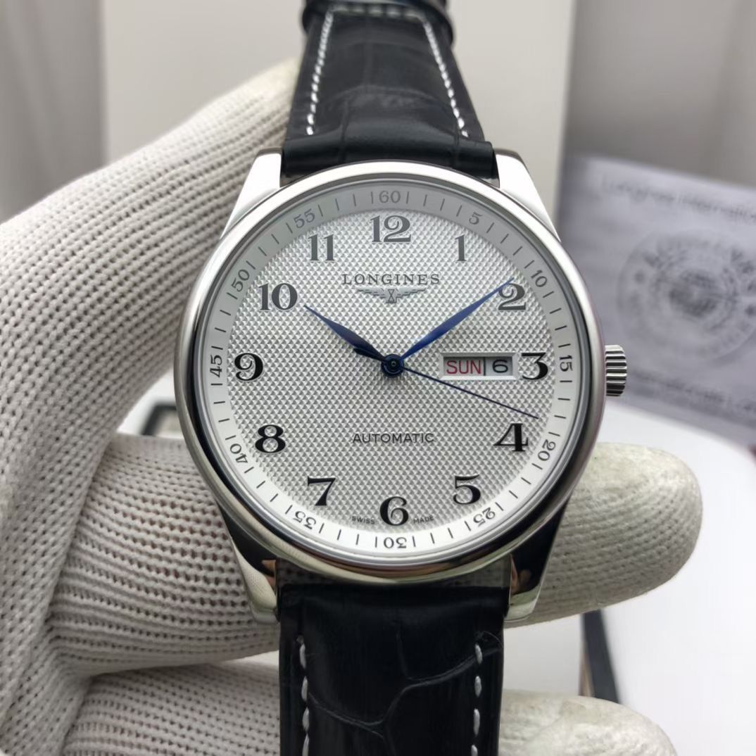ロンジン LONGINES Conquest Chronograph 腕時計 メンズ