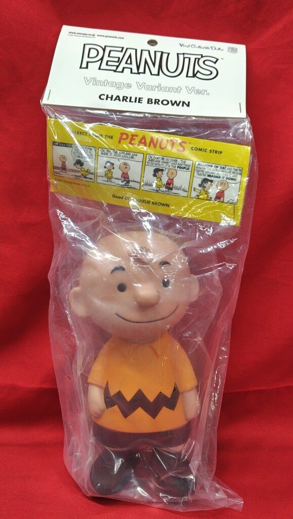 MEDICOM TOY VCD PEANUTS CHARLIE BROWN Vintage Variant Ver. 【公式