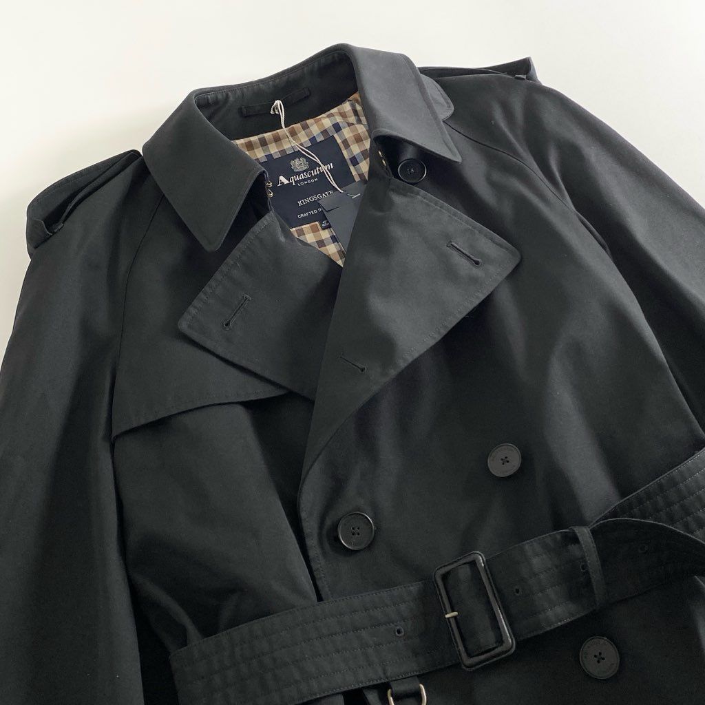 10e3 【タグ付き】 英国製 定価190,000円 Aquascutum アクア