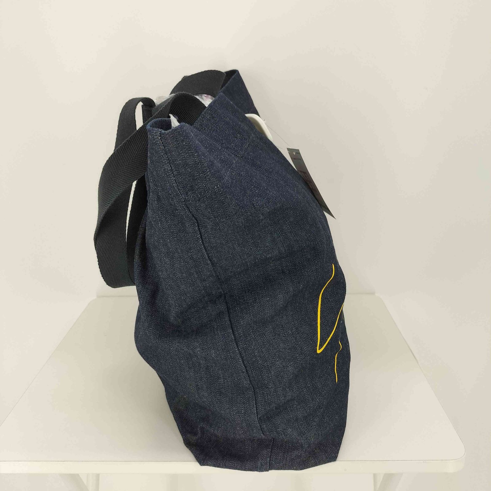 ヨウジヤマモト Yohji Yamamoto NOVELTY DENIM TOTE BAG LOGO メンズ