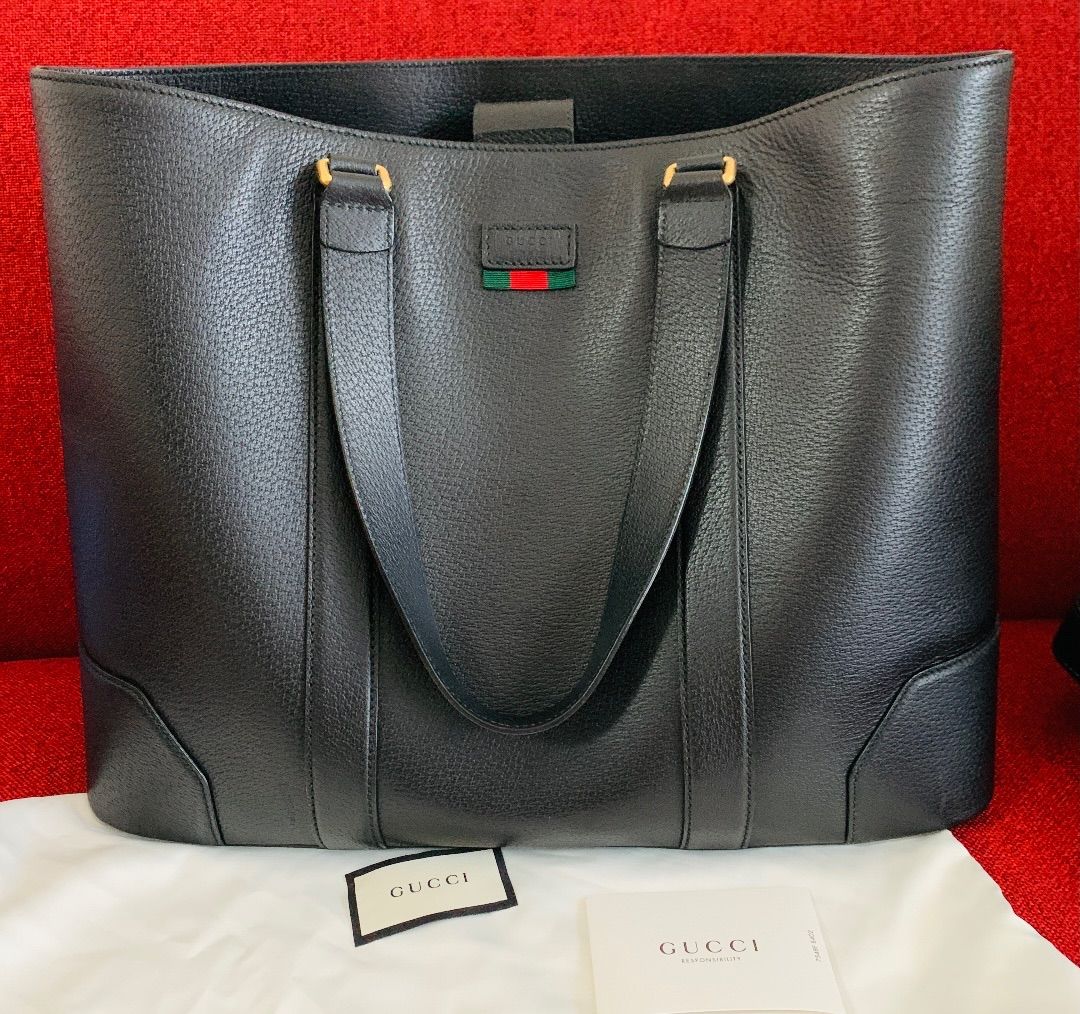 未使用正規品】GUCCI トートバッグ ハンドバッグ レザー ビジネス