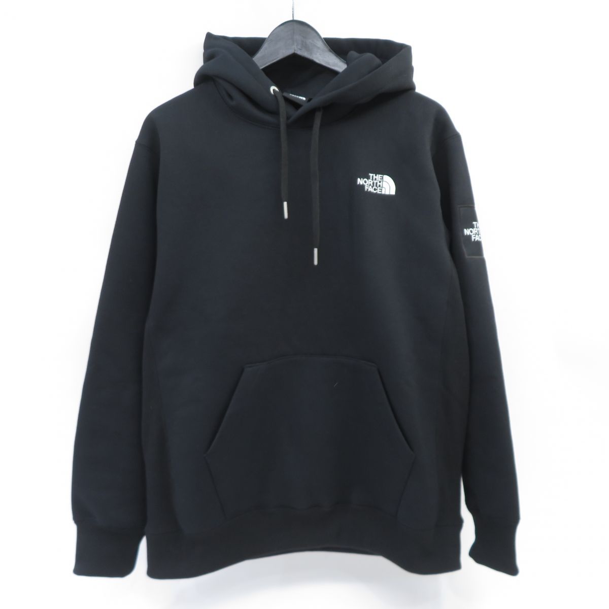 THE NORTH FACE ノースフェイス Square Logo Hoodie スクエア ロゴ フーディ NT62235 Mサイズ ブラック  ※中古 - メルカリ