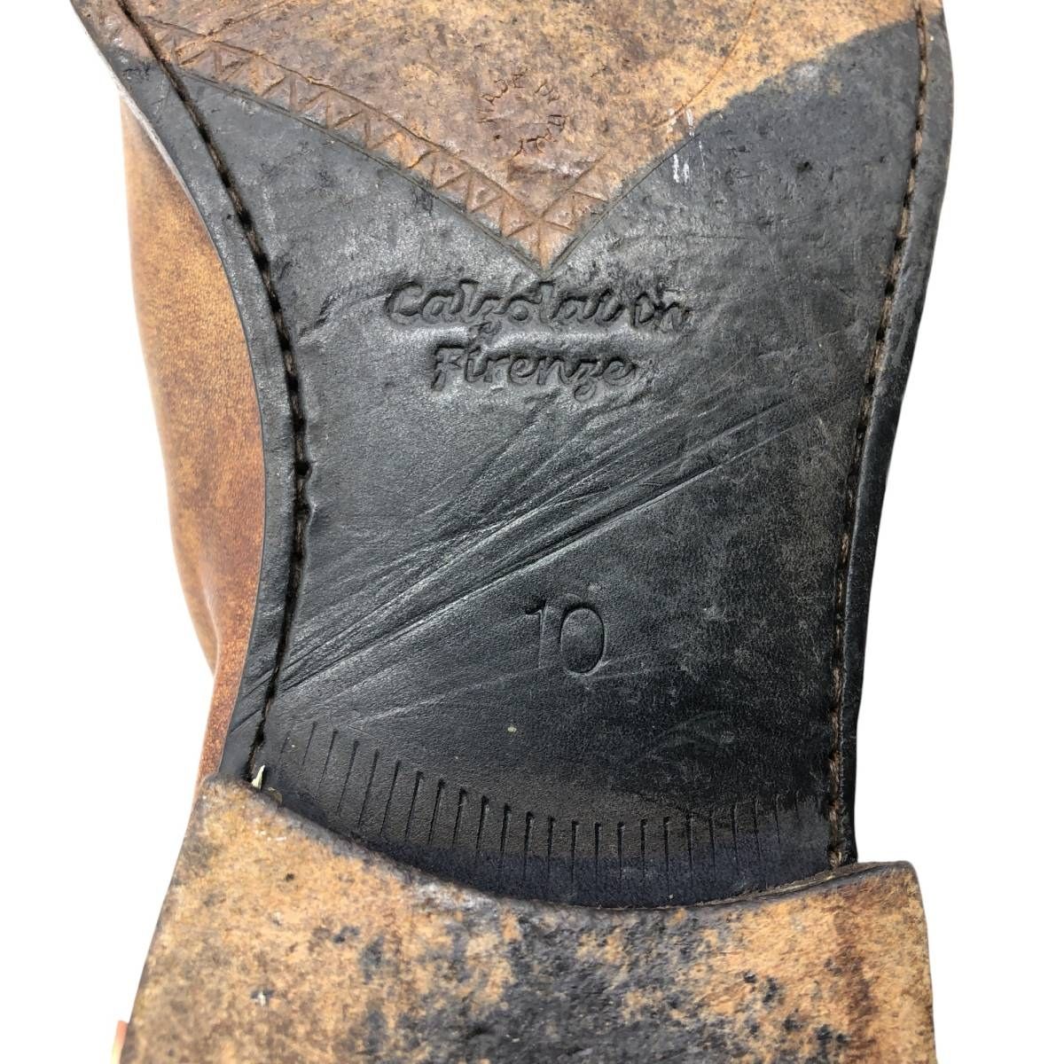  古着 バーニーズニューヨーク BARNEYS NEWYORK プレーントゥシューズ イタリア製 10 メンズ28 0 cm相当 saa 013945 デッキシューズ 靴