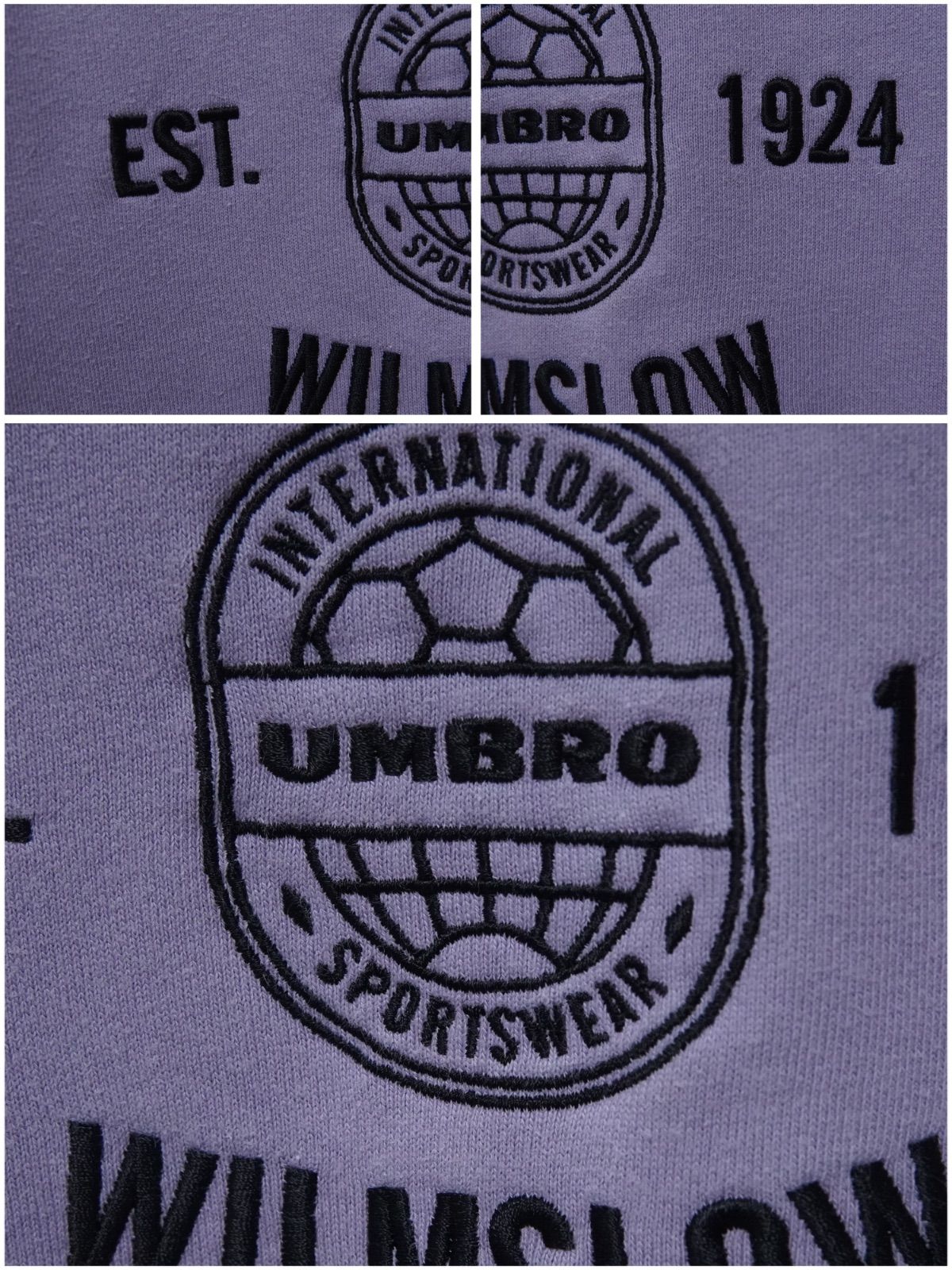 DRIFT様☆US古着アンブロUMBROセンターロゴビッグ刺繍ロゴスウェットY2 セール】UMBRO/アンブロ SP BIG Logo Sweat/別注 ビッグロゴ