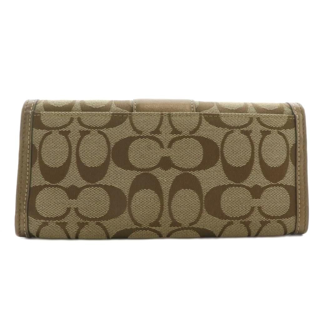 COACH ブラウンレザー長財布 オールドコーチ ☆レザー 長財布 ブラウン ユニセックス コーチ