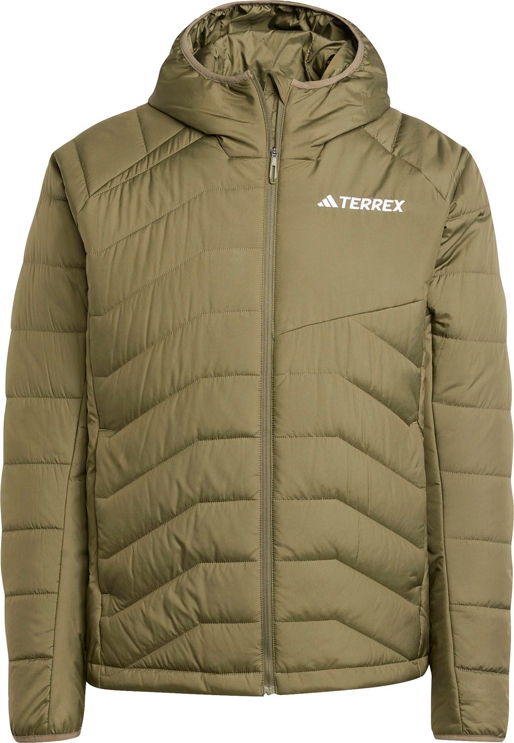 アディダス adidas アウトドア テレックス マルチシンセティック インサレーテッド フード付きジャケット JMS27 IM7681 オリーブストレータ