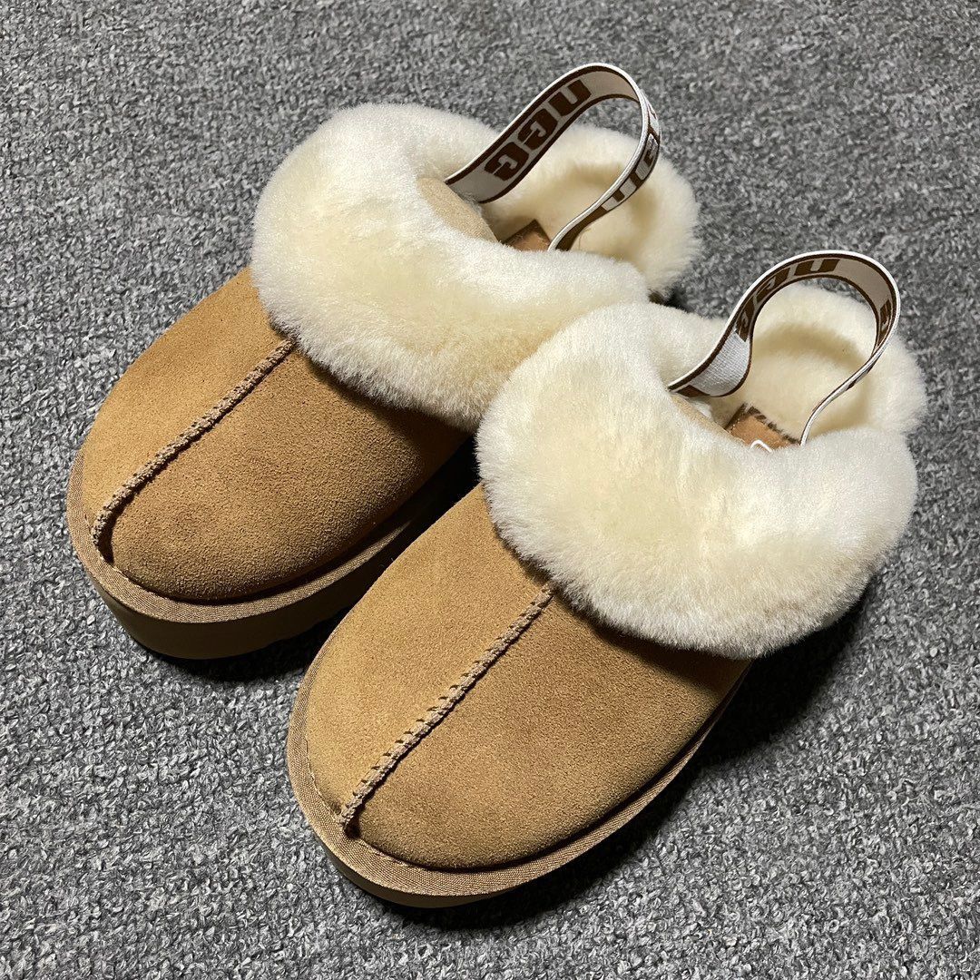 内祝い】 アグ UGG サンダル 36 厚底 ファンケット レディース