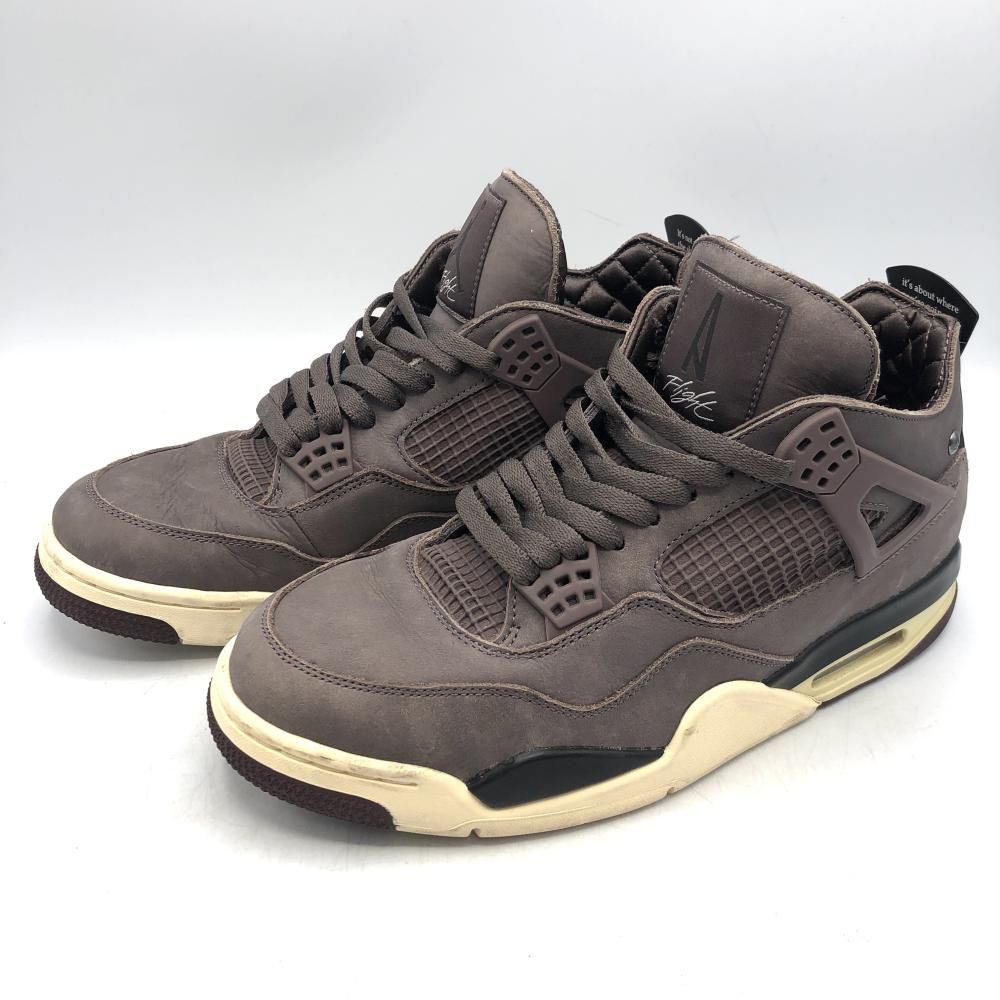 中古】NIKE × A MA MANIERE AIR JORDAN 4 RETRO SP Violet Ore サイズ 