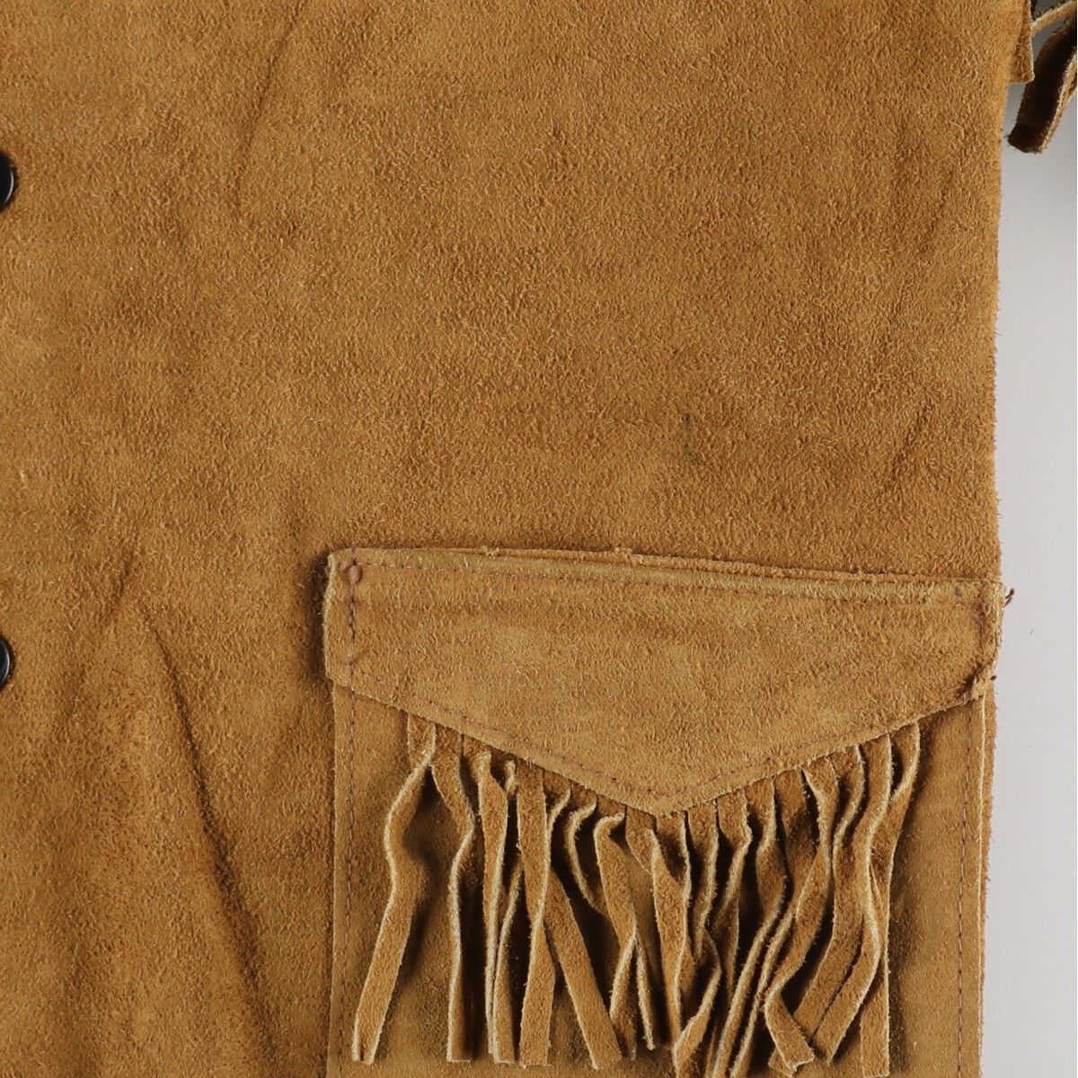 古着 60年代 JOO KAY フリンジ付き スエードレザージャケット  