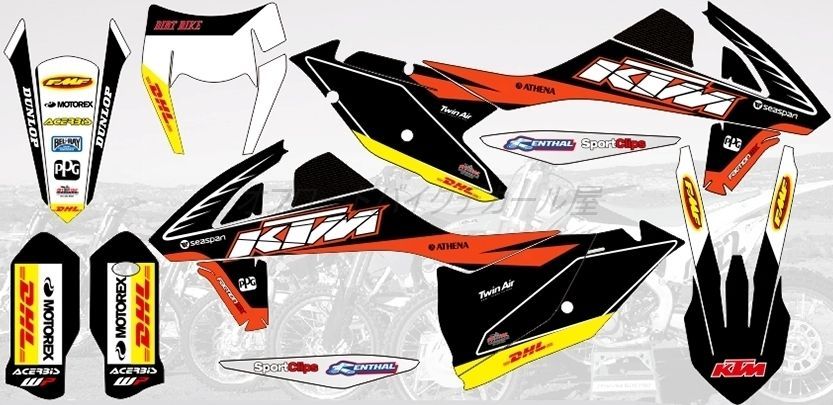 【未使用】LAMY スクリブル 3.15mm 17-19 KTM EXC EXCF XCW XCFW デカール ステッカー フルグラフィック