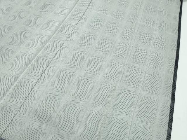 平和屋着物□極上 訪問着 無双 紗袷 紗×紗 間道 反端付き 逸品 未使用  