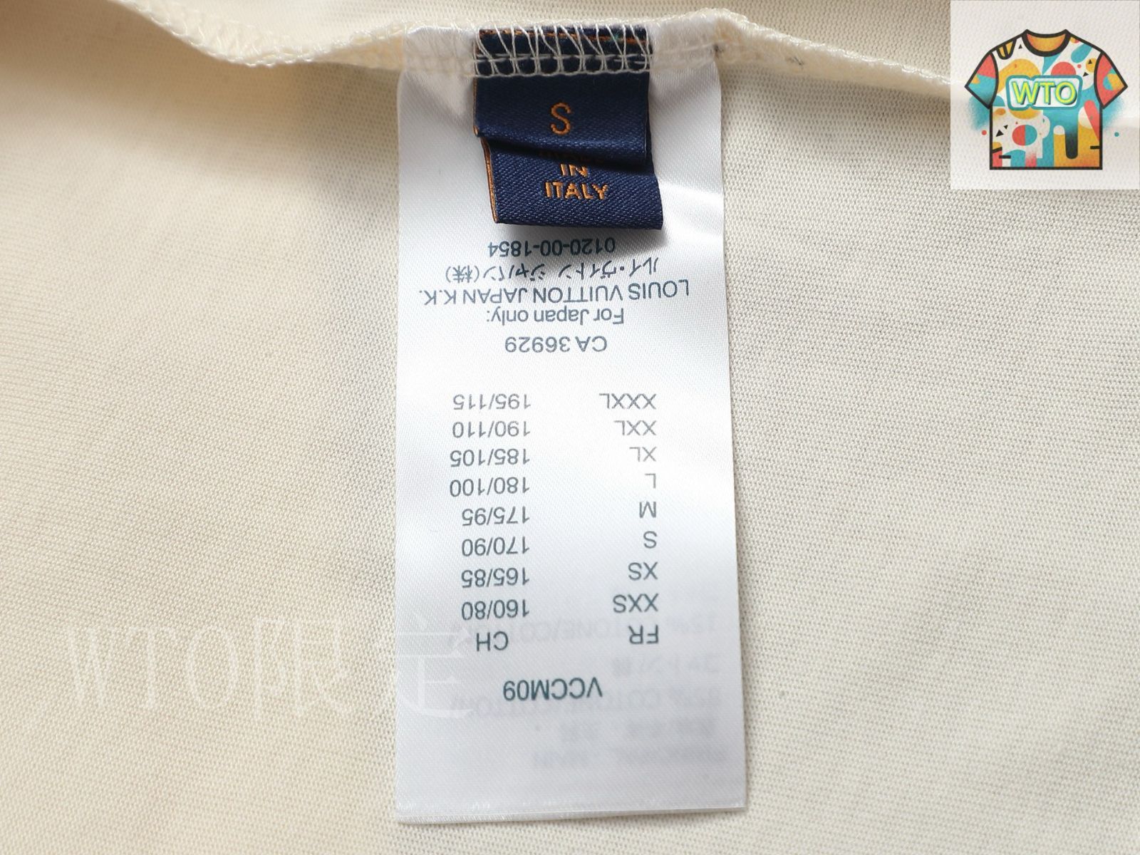 【★完売必至★】Louis Vuitton ☆ クルーネックトップ LOUIS VUITTON ルイ・ヴィトン 国内正規品 レインボー ドロップ